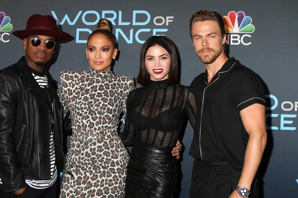 Ne-Yo, Jennifer Lopez, Jenna Dewan, Derek Hough — Stockfoto