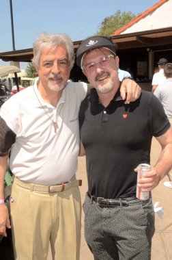 Joe Mantegna David Arquette 11. Yıllık George Lopez Vakfı Ünlüler Golf Turnuvası, Lakeside Golf Kulübü, Burbank, Ca 05-07-18