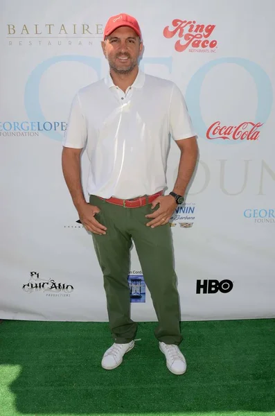 Mauricio Umansky George Lopez Vakfı Ünlüler Golf Turnuvası Lakeside Golf — Stok fotoğraf