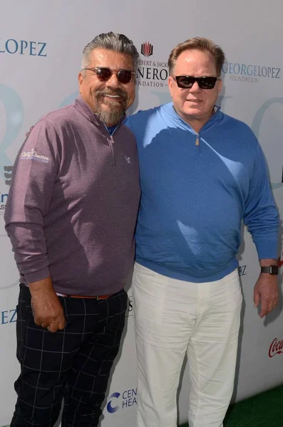 George Lopez Mark Enlow 11Th Annual George Lopez Foundation Celebrity — Φωτογραφία Αρχείου