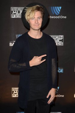 Bart Baker, 18 Kasım 2016 'da Los Angeles' taki L.A. Live Event Deck 'te Amerikan Müzik Ödülleri' nde Westwood One Backstage 'da. (Fotoğraf: David Edwards)