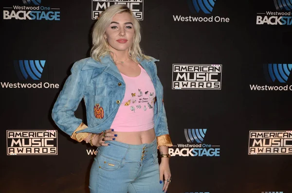 Maty Noyes Westwood One Backstage Los American Music Awards Live — Foto de Stock