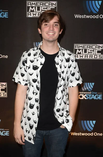Zach Sang Westwood One Backstage Agli American Music Awards Live — Foto Stock
