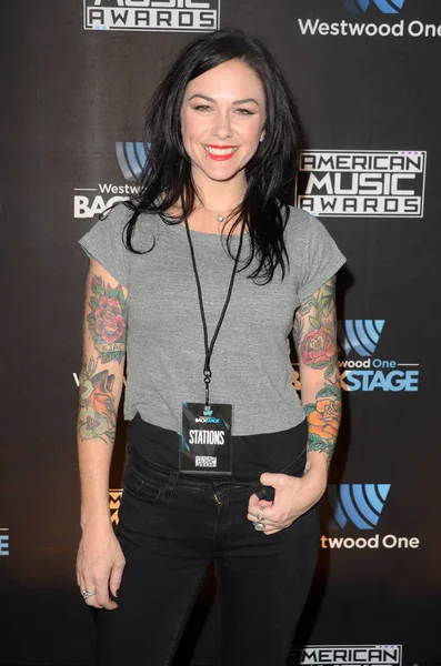 Lindsey Armstrong Westwood One Backstage American Music Awards Live Event — 图库照片