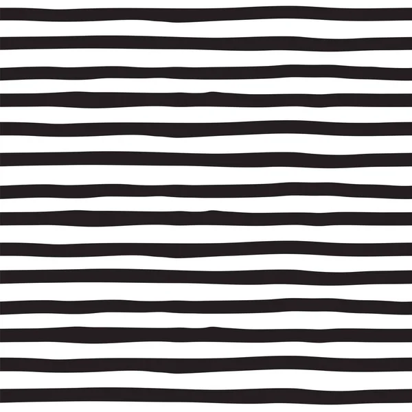 Black and white striped seamless pattern . Vector backround . Vi — Stock Vector