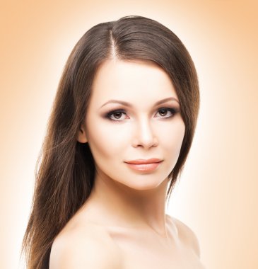 kadın pürüzsüz bir cilt