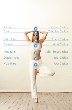 güzel bir kadın meditasyon