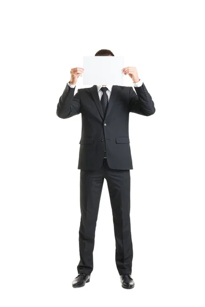 Joven hombre de negocios en traje — Foto de Stock