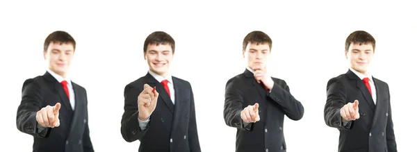 Young and confident businessmen Royalty Free Stock Images