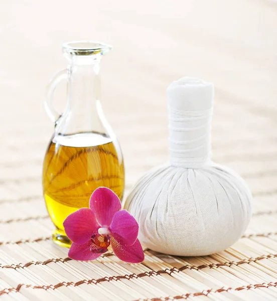 Composição de aromaterapia spa — Fotografia de Stock