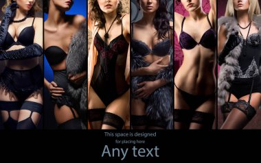 güzel kadın iç çamaşırı