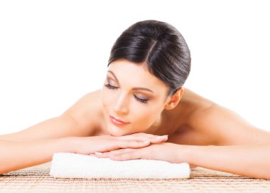 Güzelkadın kaplıcada dinleniyor.