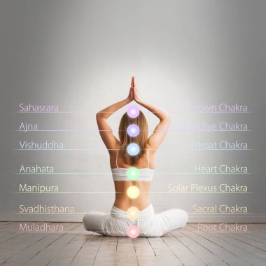 güzel bir kadın meditasyon