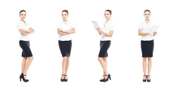 успешная и красивая деловая женщина
