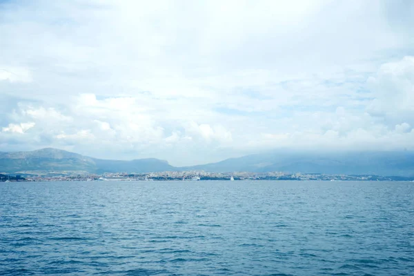 Beau paysage marin de Split Channel — Photo
