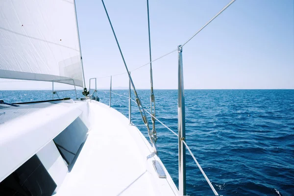 Bellissimo yacht di lusso — Foto Stock