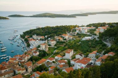 Hırvatistan güzel deniz manzarası