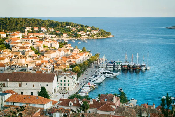 Bellissimo paesaggio marino della Croazia — Foto Stock