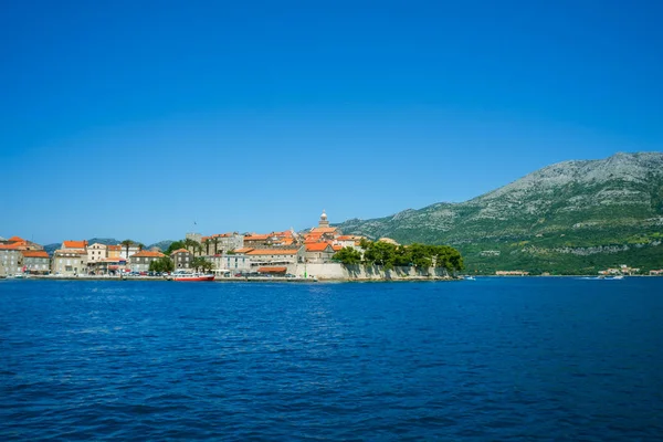 Hermoso paisaje marino de Croacia — Foto de Stock