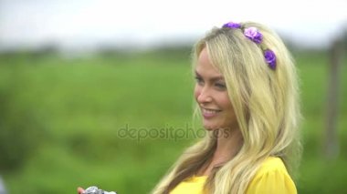  güzel bir kadın yaz Park