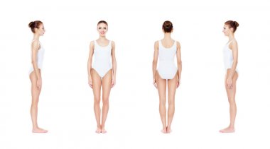 beyaz iç çamaşırı giyerlerdi kadında