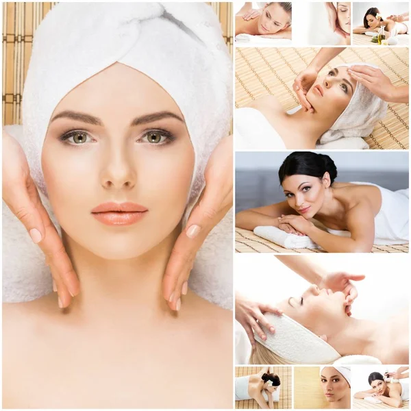 Vrouwen krijgen spa-behandeling — Stockfoto