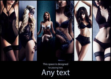 güzel kadın iç çamaşırı