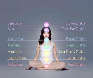 güzel bir kadın meditasyon