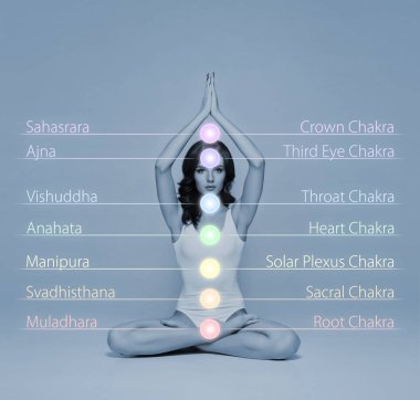 güzel bir kadın meditasyon