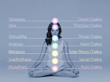 güzel bir kadın meditasyon