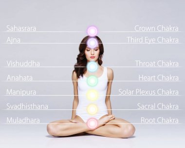 güzel bir kadın meditasyon
