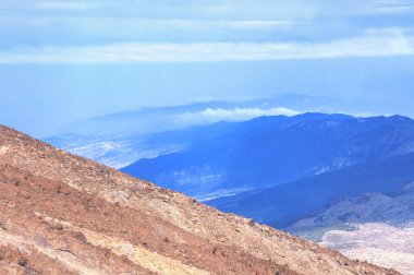 şaşırtıcı görünümünü Teide yanardağı, Tenerife, Kanarya Adaları, İspanya