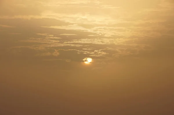 Красивый Закат Фон Солнце Небе — стоковое фото
