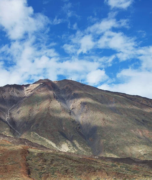Hämmästyttävä Näkymä Teide Tulivuori Teneriffa Kanariansaaret Espanja — kuvapankkivalokuva