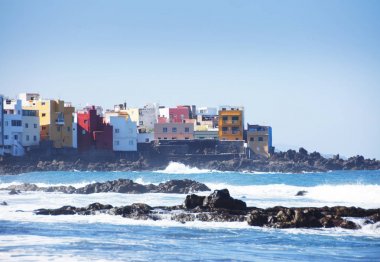 Puerto de la Cruz Sahili, Tenerife, Kanarya Adaları, İspanya