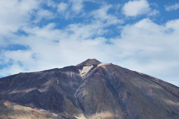 Incrível Vista Vulcão Teide Tenerife Ilhas Canárias Espanha — Fotografia de Stock