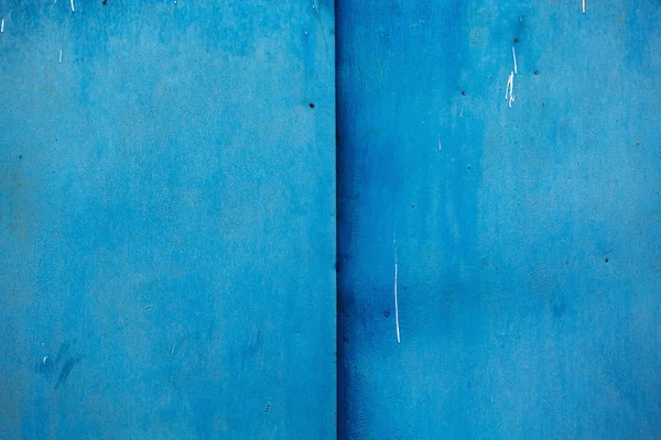 Modrá barva kovových textura — Stock fotografie