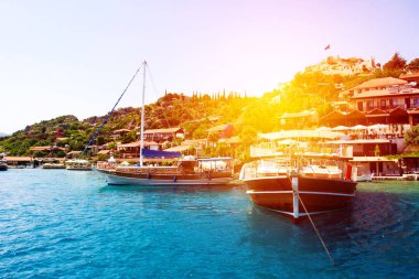 Yat ve tekne ile bay