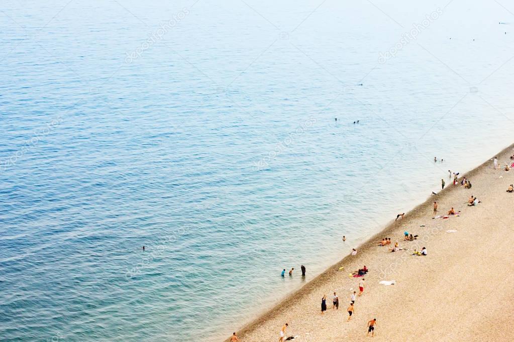 Antalya beach in Kemer 