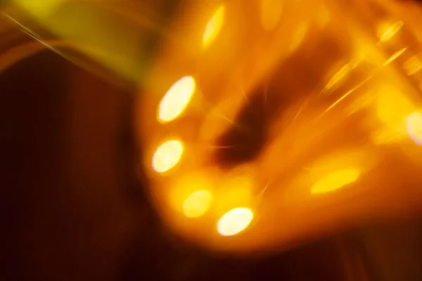 Абстрактный Фон Десфокусированными Огнями Формами Боке — стоковое фото