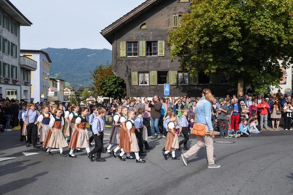 Den årliga landsbygdens betesområde paraden av Kerns — Stockfoto