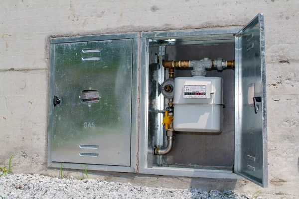 Natural gas meter — Stock Fotó