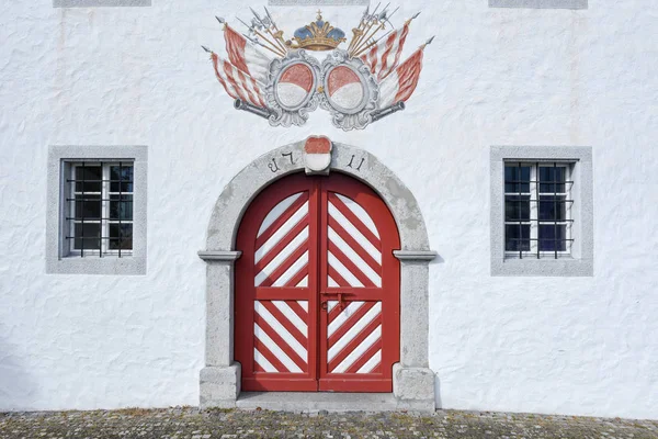 Vecchia porta del castello di Sarnen — Foto Stock