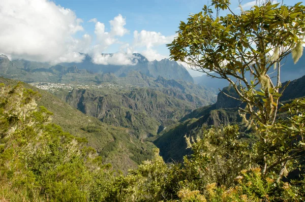 Paisagem do Circo do Cilaos — Fotografia de Stock