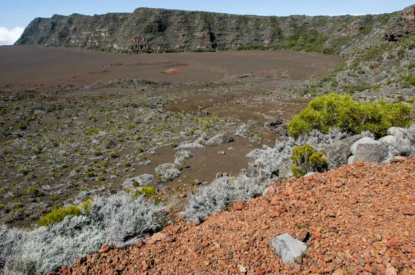 Volcán Piton de la Fournaise —  Fotos de Stock