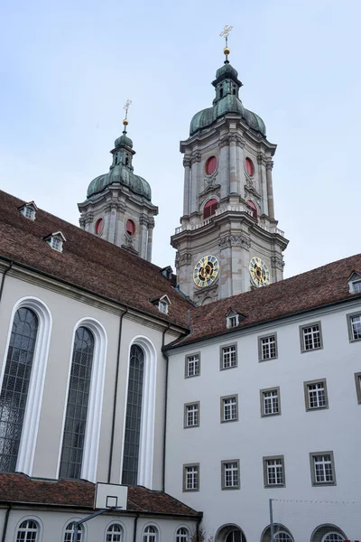 Abbey of St. Gallen on Switzerland — Stock Photo, Image