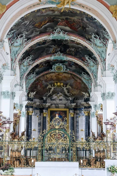 Abadía de St. Gallen en Suiza — Foto de Stock