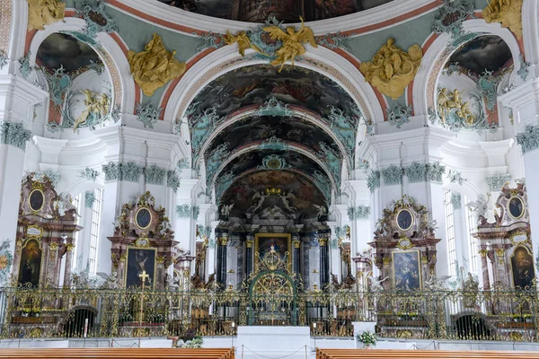 Abadía de St. Gallen en Suiza — Foto de Stock
