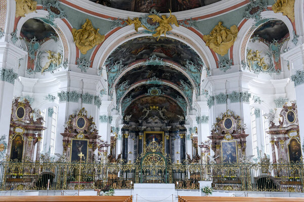 Abbey of St. Gallen on Switzerland