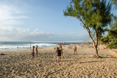 La Reunion adasında Boucan Canot beach